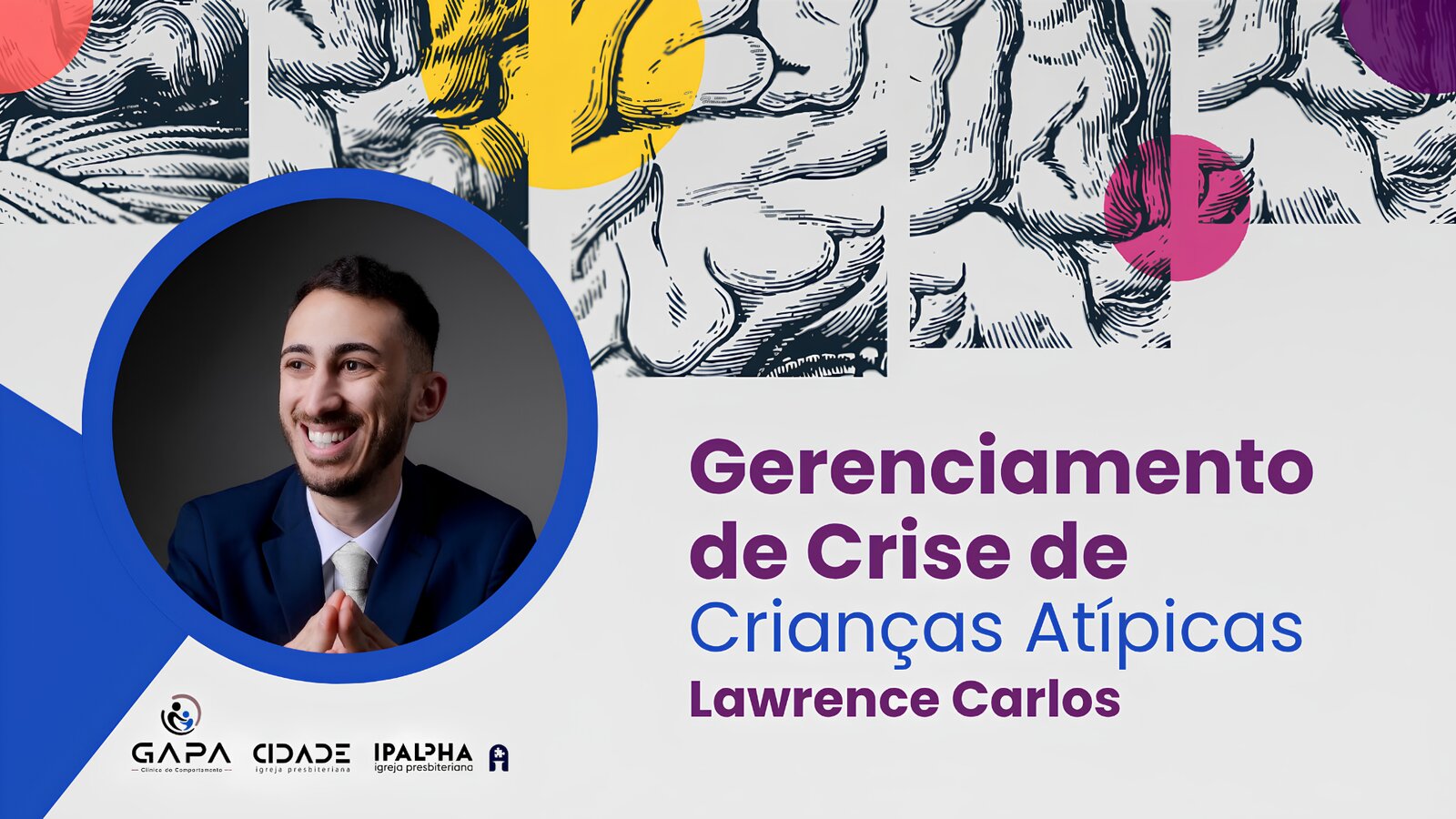 Banner: Gerenciamento de Crise de Crianças Atípicas